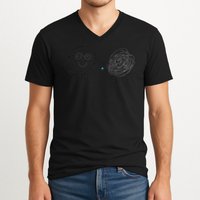 Connection. Calm with Chaos. Help Chaos With Connection V-Neck T-Shirt