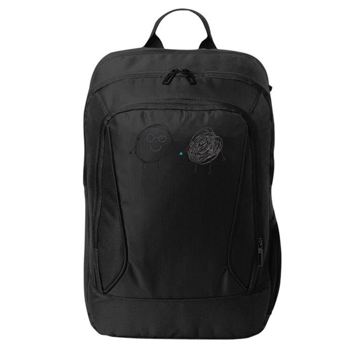 Connection. Calm with Chaos. Help Chaos With Connection City Backpack