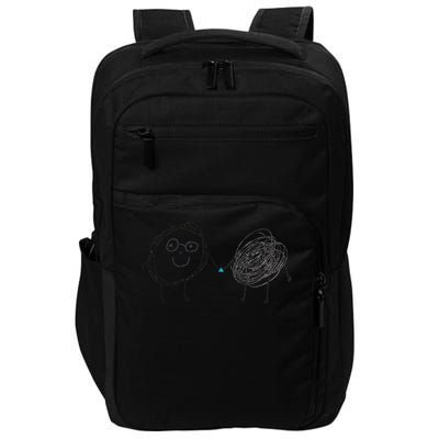 Connection. Calm with Chaos. Help Chaos With Connection Impact Tech Backpack