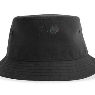 Connection. Calm with Chaos. Help Chaos With Connection Sustainable Bucket Hat