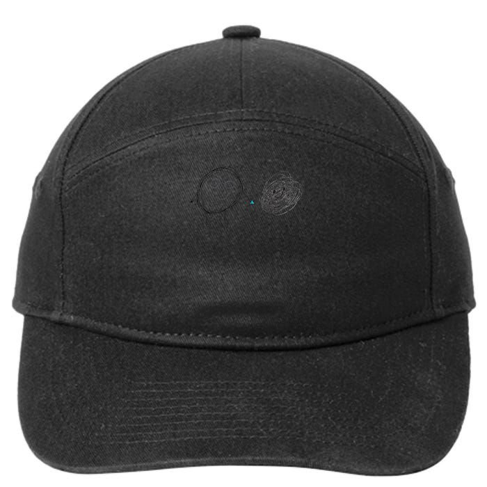Connection. Calm with Chaos. Help Chaos With Connection 7-Panel Snapback Hat