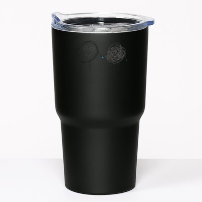 Connection. Calm with Chaos. Help Chaos With Connection Tumbler