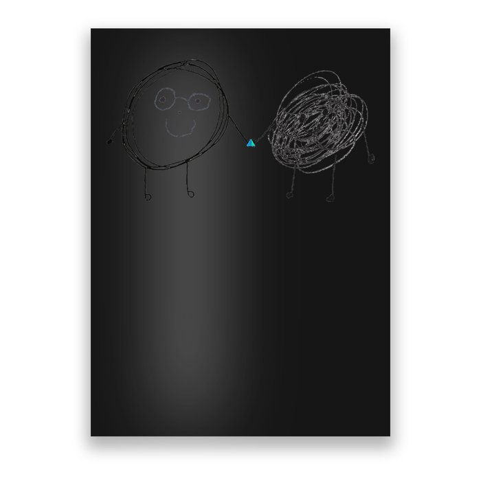 Connection. Calm with Chaos. Help Chaos With Connection Poster
