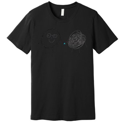 Connection. Calm with Chaos. Help Chaos With Connection Premium T-Shirt