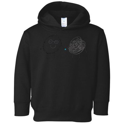Connection. Calm with Chaos. Help Chaos With Connection Toddler Hoodie