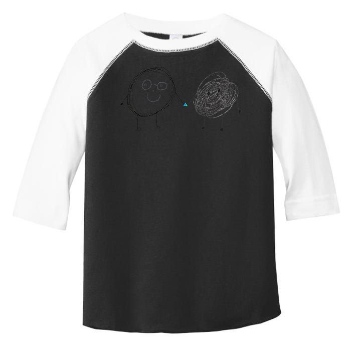 Connection. Calm with Chaos. Help Chaos With Connection Toddler Fine Jersey T-Shirt