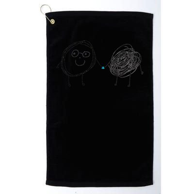 Connection. Calm with Chaos. Help Chaos With Connection Golf Towel