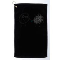 Connection. Calm with Chaos. Help Chaos With Connection Golf Towel