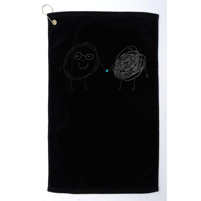 Connection. Calm with Chaos. Help Chaos With Connection Golf Towel