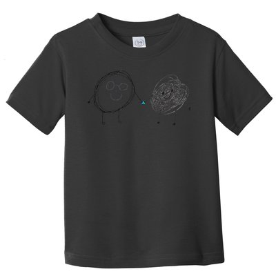 Connection. Calm with Chaos. Help Chaos With Connection Toddler T-Shirt