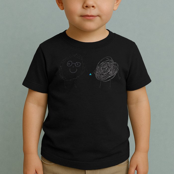 Connection. Calm with Chaos. Help Chaos With Connection Toddler T-Shirt