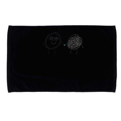 Connection. Calm with Chaos. Help Chaos With Connection Microfiber Hand Towel