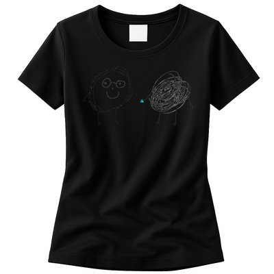 Connection. Calm with Chaos. Help Chaos With Connection Womens T-Shirt