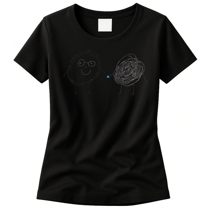 Connection. Calm with Chaos. Help Chaos With Connection Womens T-Shirt