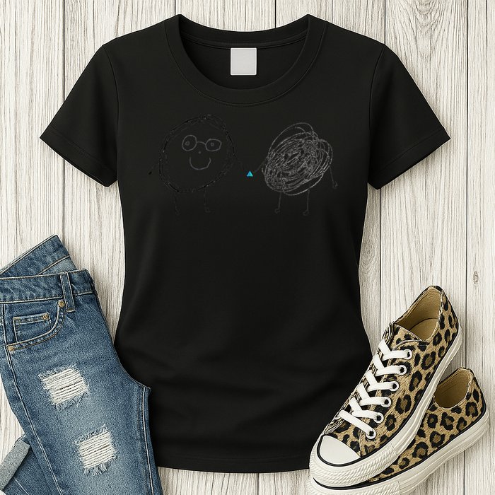 Connection. Calm with Chaos. Help Chaos With Connection Womens T-Shirt