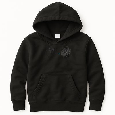 Connection. Calm with Chaos. Help Chaos With Connection Kids Hoodie