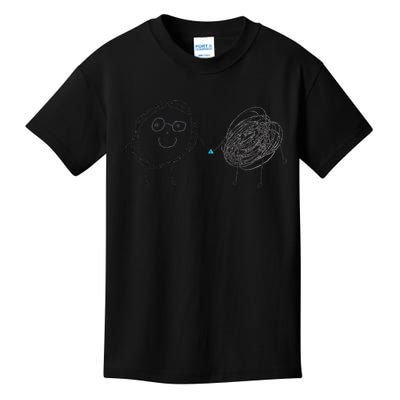 Connection. Calm with Chaos. Help Chaos With Connection Kids T-Shirt