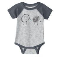 Connection. Calm with Chaos. Help Chaos With Connection Infant Baby Jersey Bodysuit
