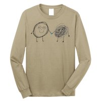 Connection. Calm with Chaos. Help Chaos With Connection Long Sleeve Shirt