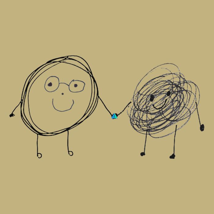 Connection. Calm with Chaos. Help Chaos With Connection Button