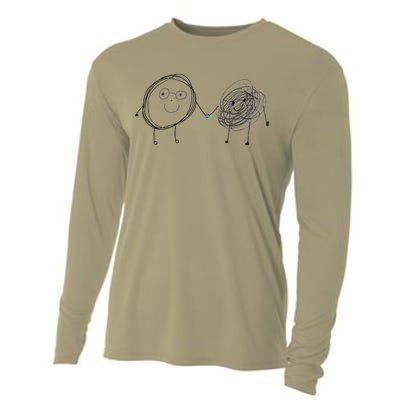 Connection. Calm with Chaos. Help Chaos With Connection Cooling Performance Long Sleeve Crew