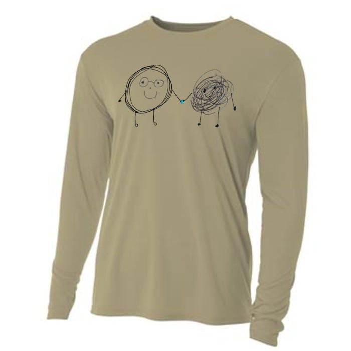 Connection. Calm with Chaos. Help Chaos With Connection Cooling Performance Long Sleeve Crew