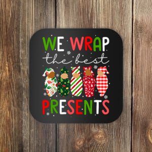 Cute Chritsmas We Wrap The Best Presents L D Nicu Mother Baby Nurse Xmas Gift Coaster