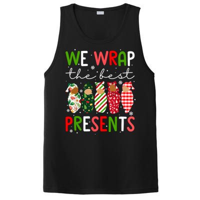 Cute Chritsmas We Wrap The Best Presents L D Nicu Mother Baby Nurse Xmas Gift PosiCharge Competitor Tank