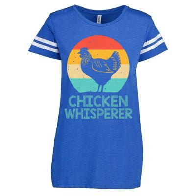 Cool Chicken Whisperer For Chicken Lover Farmer Enza Ladies Jersey Football T-Shirt