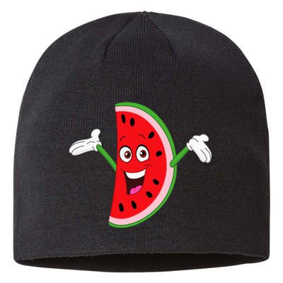 Cute Cartoon Watermelon Sustainable Beanie