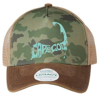 Cape Cod Word Art Legacy Tie Dye Trucker Hat