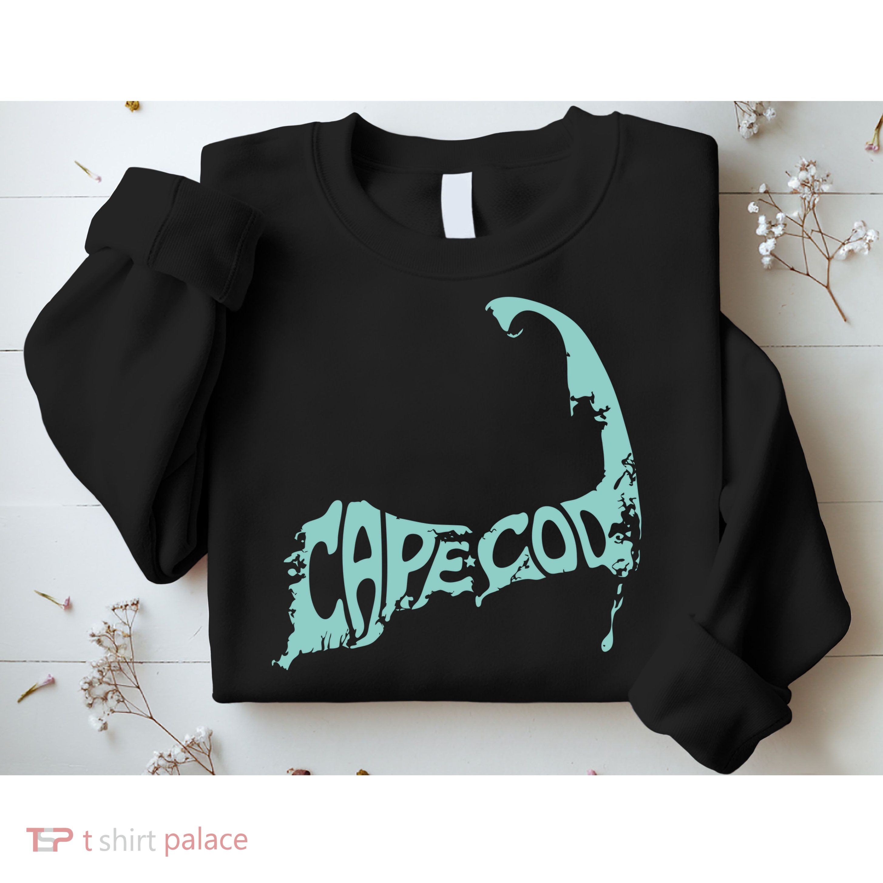 Cape Cod Word Art Sweatshirt
