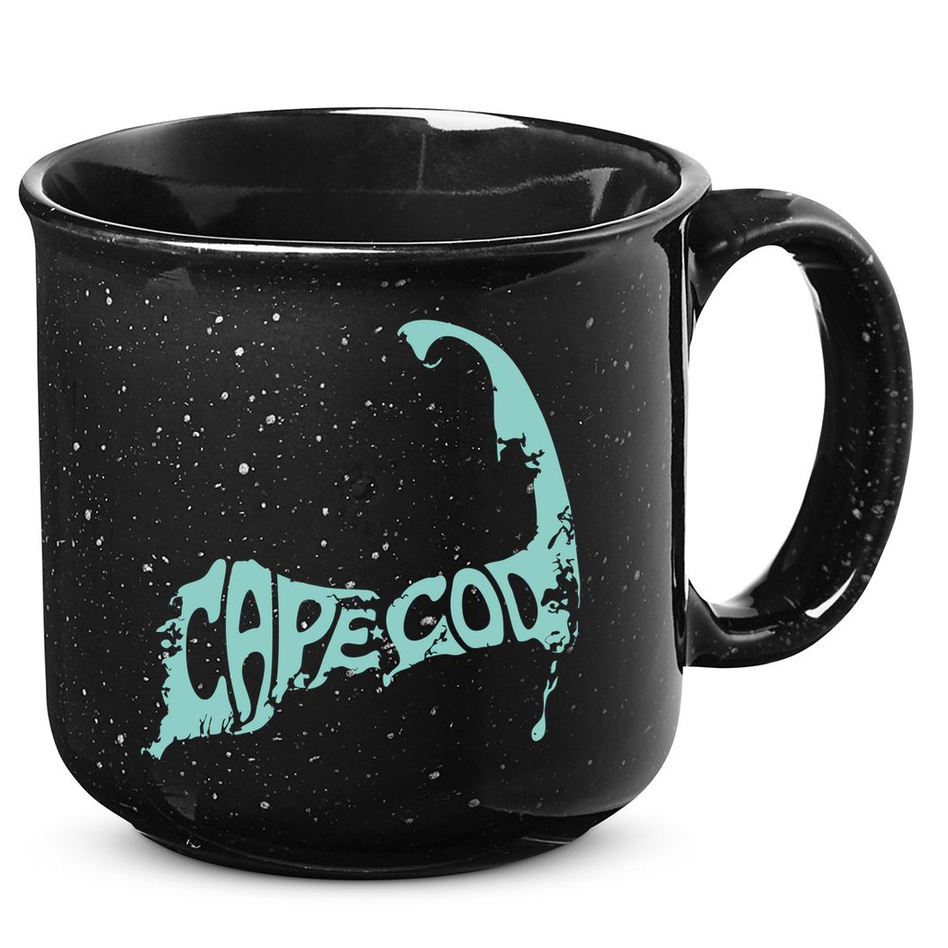 Cape Cod Word Art 15oz Campfire Ceramic Mug