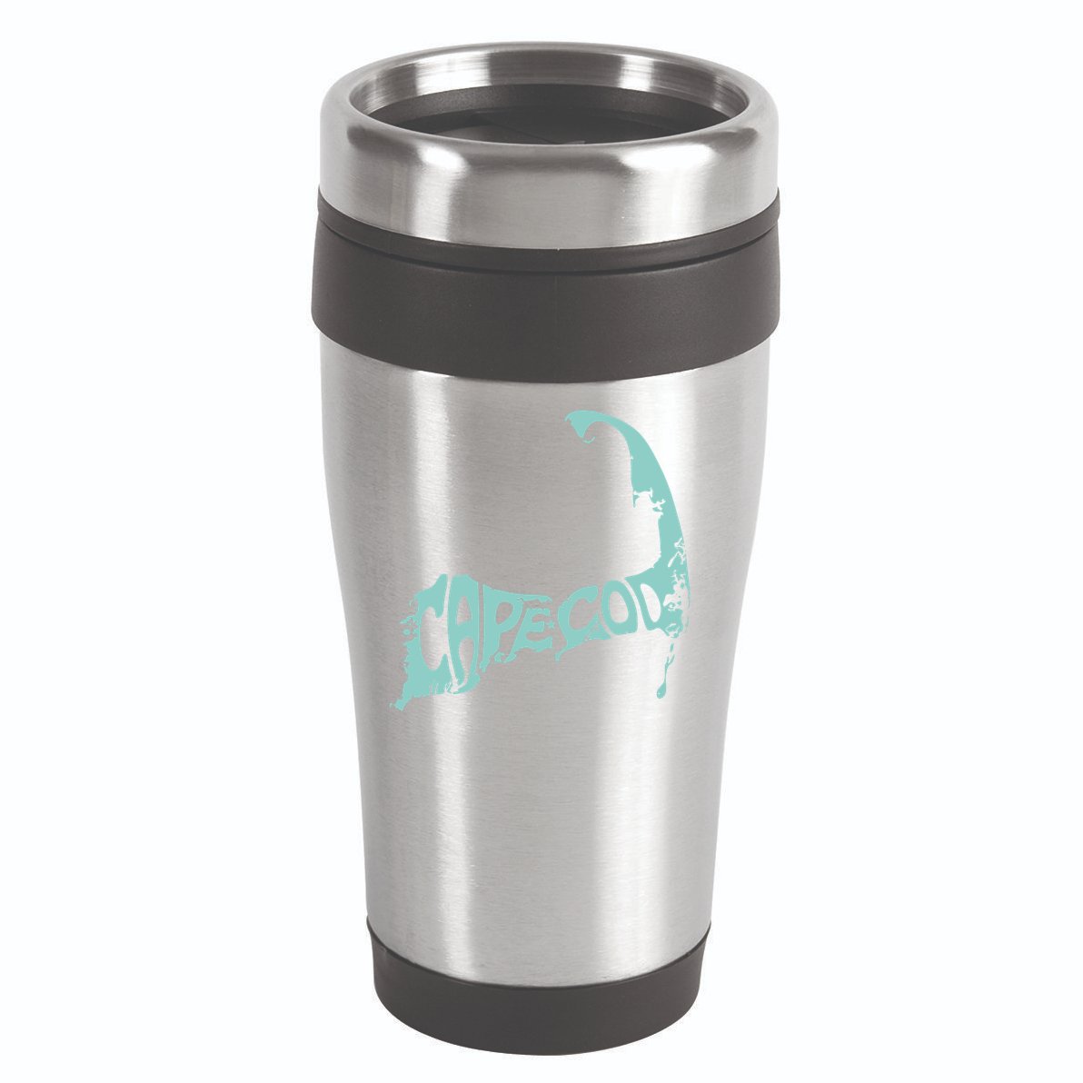 Cape Cod Word Art 16oz Travel Tumbler