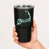 Cape Cod Word Art Tumbler