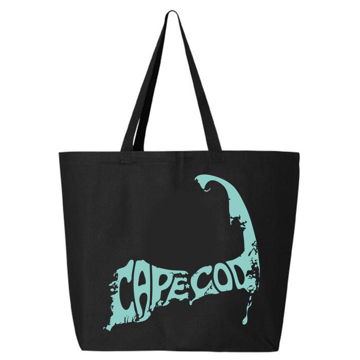 Cape Cod Word Art 25L Jumbo Tote