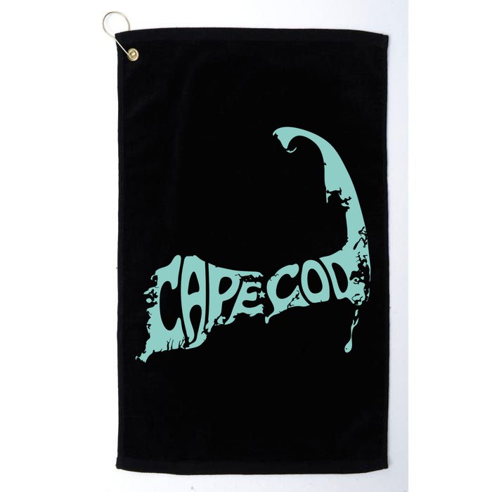 Cape Cod Word Art Golf Towel