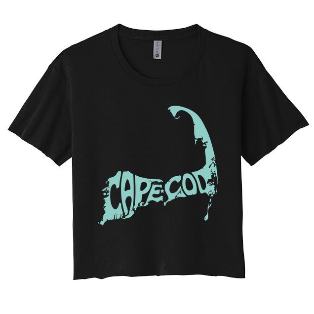 Cape Cod Word Art Crop Top