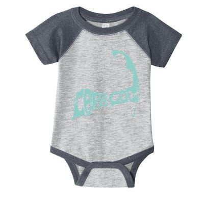 Cape Cod Word Art Infant Baby Jersey Bodysuit