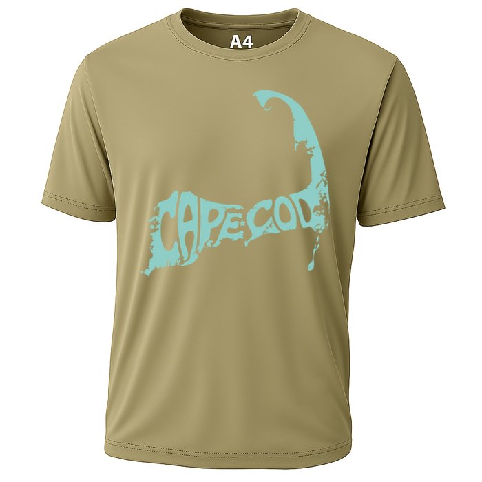 Cape Cod Word Art Performance Shirt