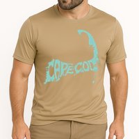 Cape Cod Word Art Performance Shirt