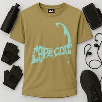 Cape Cod Word Art Performance Shirt