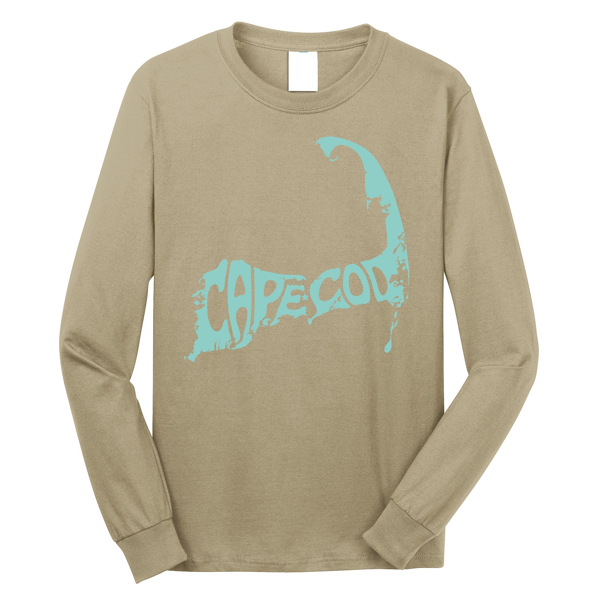 Cape Cod Word Art Long Sleeve Shirt