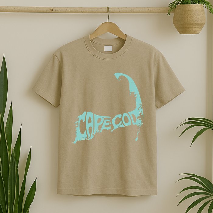 Cape Cod Word Art T-Shirt