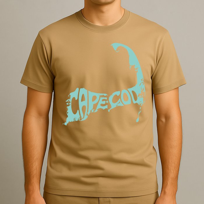 Cape Cod Word Art T-Shirt