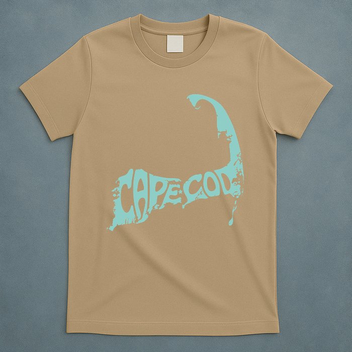 Cape Cod Word Art T-Shirt