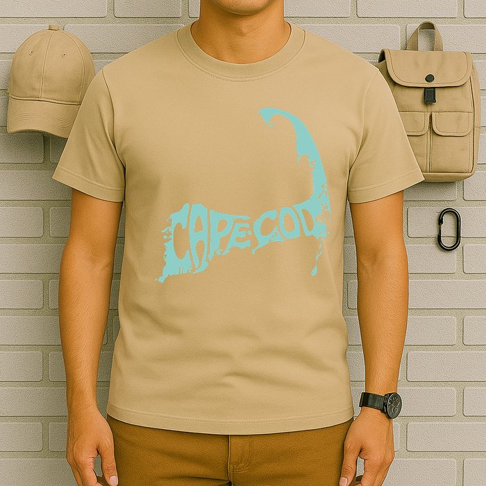 Cape Cod Word Art T-Shirt