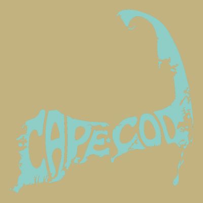 Cape Cod Word Art T-Shirt