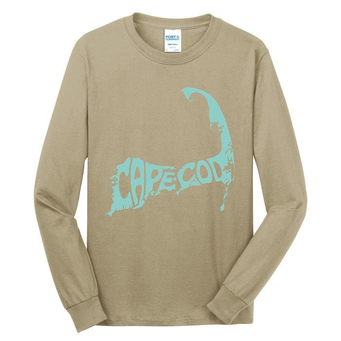 Cape Cod Word Art Tall Long Sleeve T-Shirt