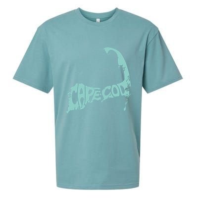 Cape Cod Word Art Sueded Cloud Jersey T-Shirt